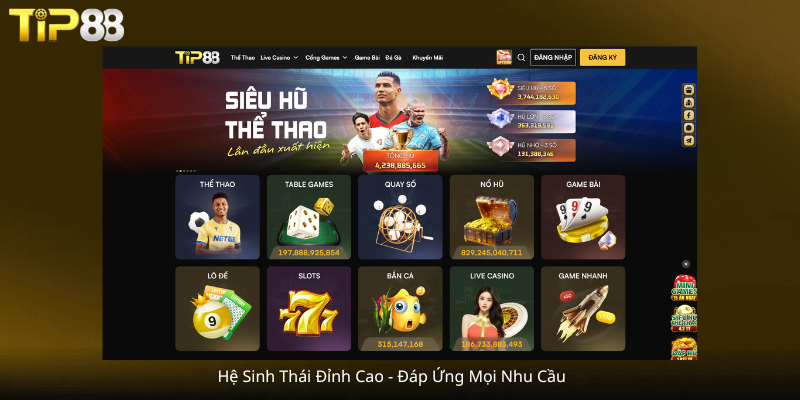 Tip88 30 Tip88: Hệ Sinh Thái Cá Cược Đỉnh Cao, Đáp Ứng Mọi Nhu Cầu