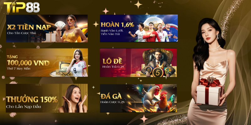 Khuyến mãi tip88: Ưu Đãi Linh Hoạt, Nhận Thêm Lợi Ích.